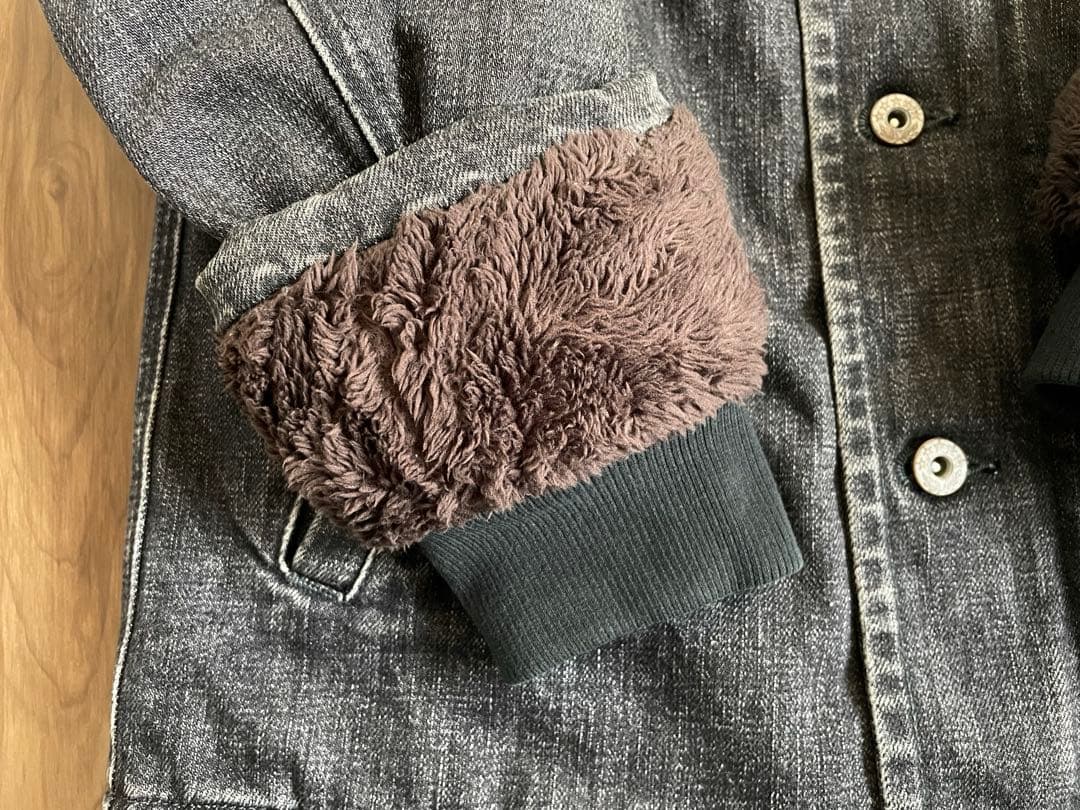 MOMOTARO JEANS グレーデニム N-1デッキジャケット 40 - メルカリ