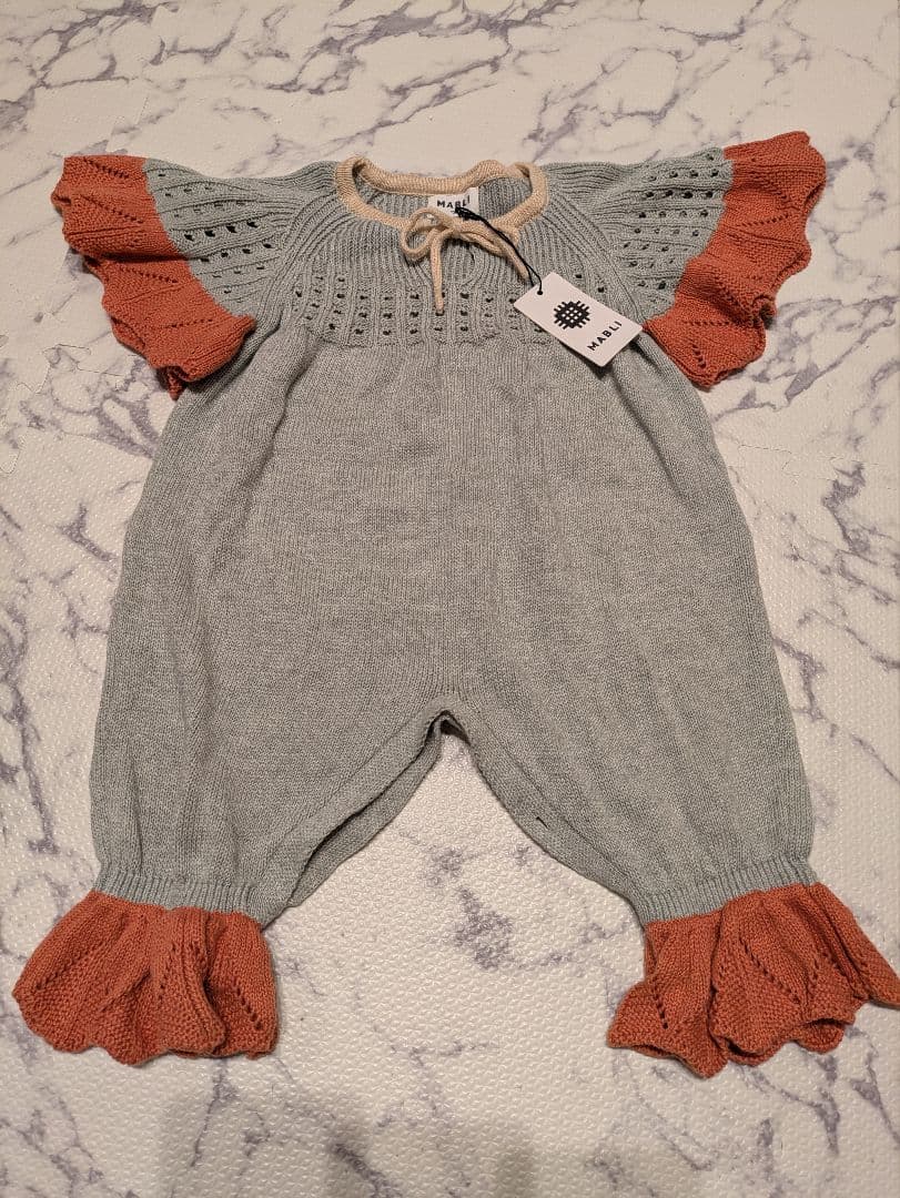 ロンパース・カバーオール MABLI EIRLYS ROMPER 12m ロンパース・カバーオール mabli EIRLYS ROMPER 12m,BONNET M