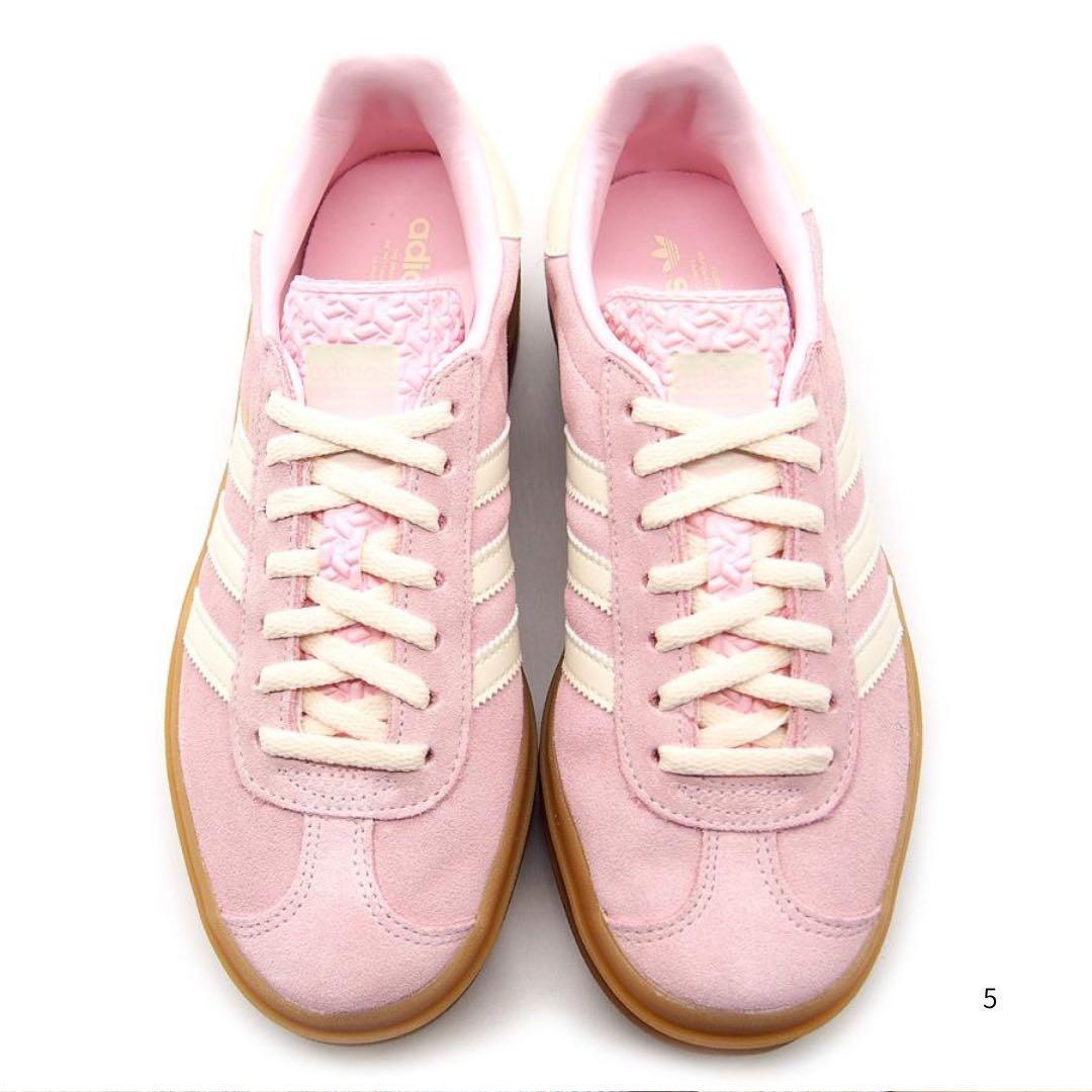 【adidas】W GAZELLE BOLD JQ7777ピンク 23.5cm