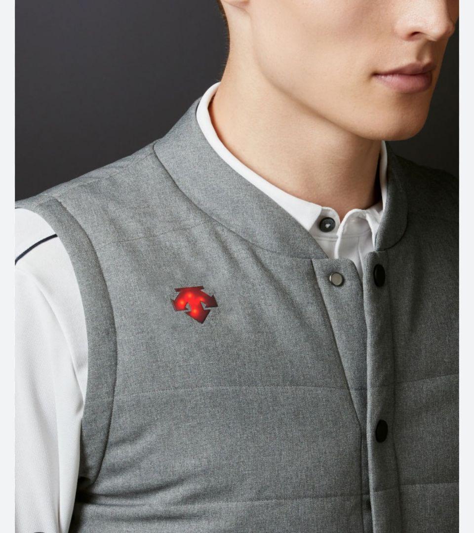 DESCENTE GOLF モバイルサーモベスト グレーMサイズ モバイルサーモ 中わたベスト | デサントゴルフ公式