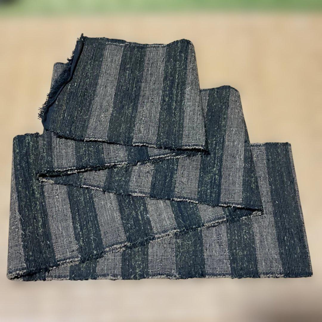 Os529 裂織　半幅帯 半幅帯 裂織 HO24 | リサイクルの着物屋 着楽庵