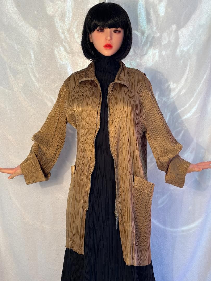 ISSEY MIYAKE　プリーツ ジャケット M ISSEY MIYAKE イッセイミヤケ / ダイアゴナルプリーツジャケット