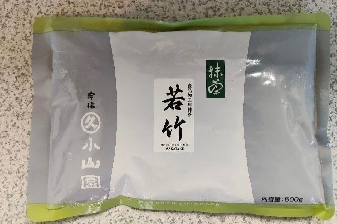 宇治 丸久小山園 抹茶 若竹500g袋 賞味期限2026/7/7以降 匿名配送 Amazon | 丸久小山園 食品加工用抹茶 若竹 500g袋（わかたけ） | 丸久