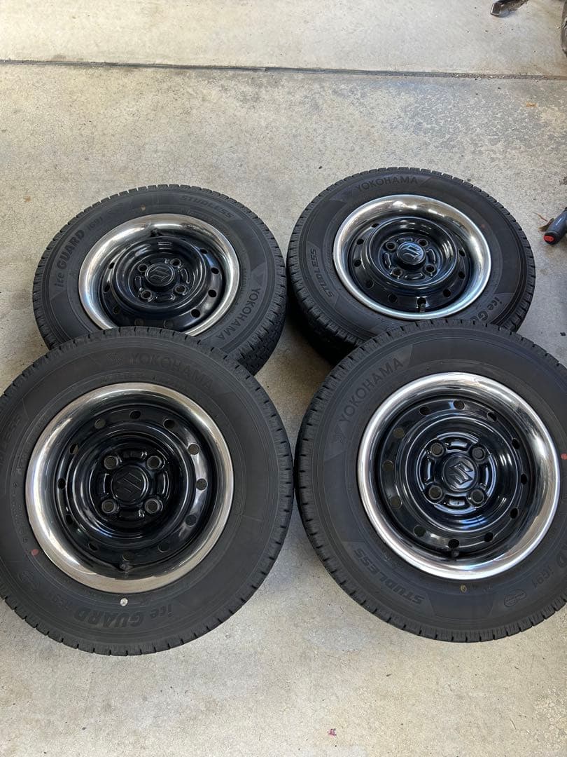 Yokohama Ice Guard タイヤ・ホイールセット 12インチ iceGUARD 自動車 冬タイヤ、ホイールセット（リム径（ホイールサイズ