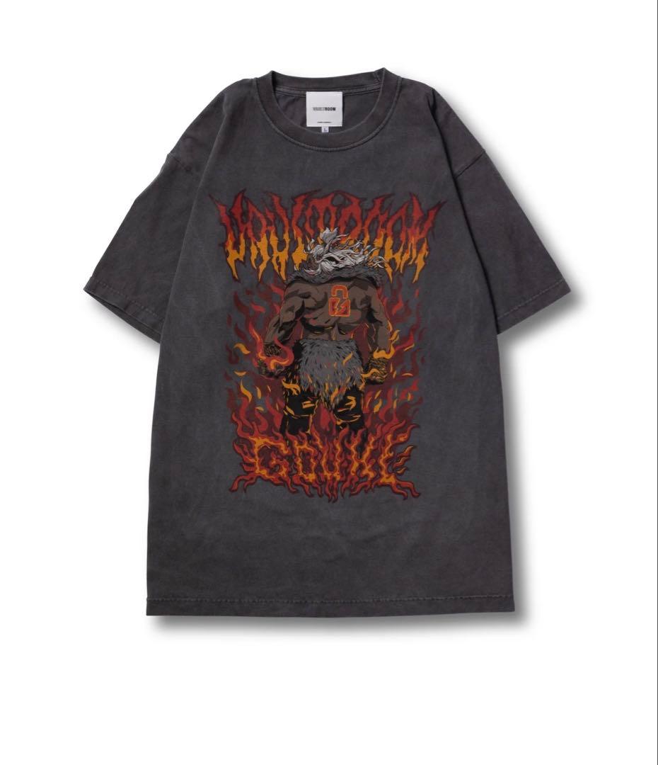 【新品未開封】 vaultroom SF6 Tシャツ　XL VAULTROOM×GOUKI SF6 GOUKI TEE豪鬼プリントTシャツ グレー サイズ XL