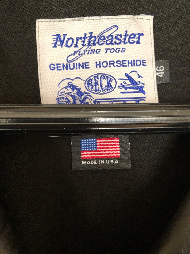 希少 schott 6094H BECK 333 サイズ 46 ショット 馬革 - メルカリ