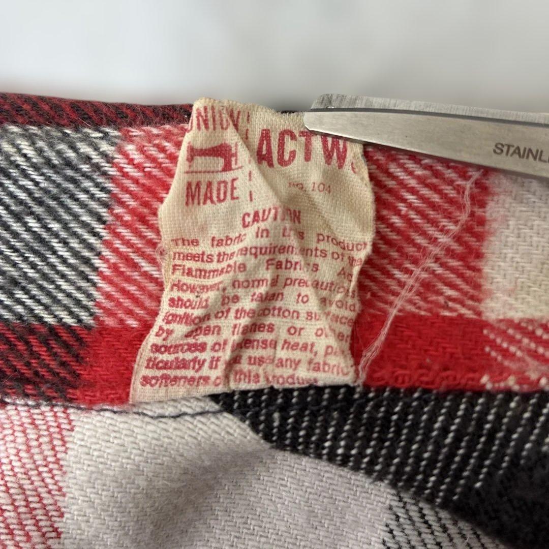 \"80s\"FIVE BROTHER ヘビーネルシャツ