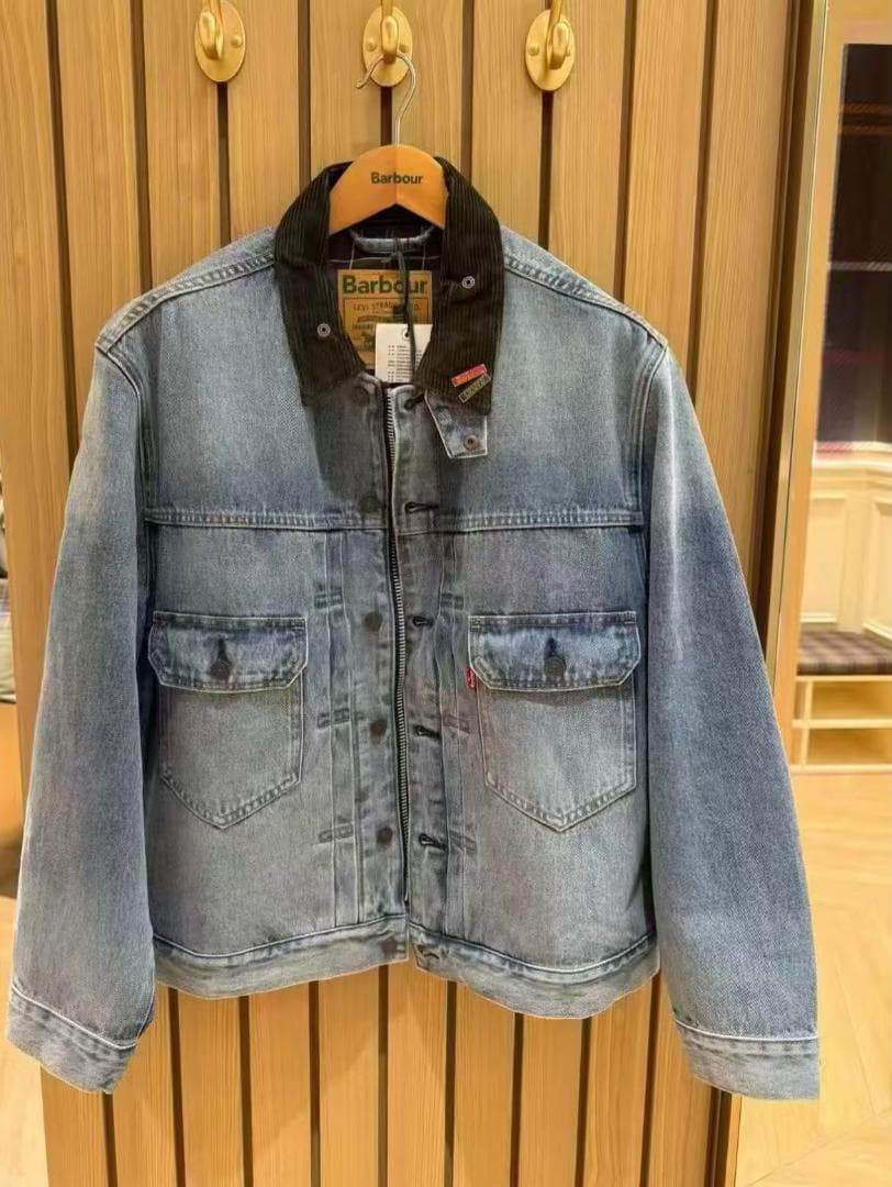 定番コラボ Levi's×Barbour デニムジャケット S 男女兼用 BarbourとLevi's®が海を越えた初のコラボレーションを発表 | 株式会社