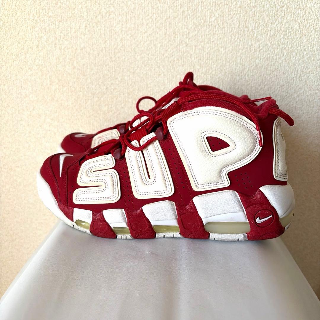 supreme × NIKE AIR MORE UPTEMPO 26.5cm