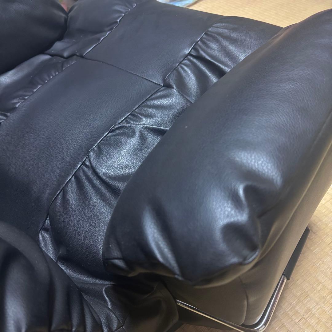 ニトリ 肘つき回転座椅子ジャック ブラック - メルカリ