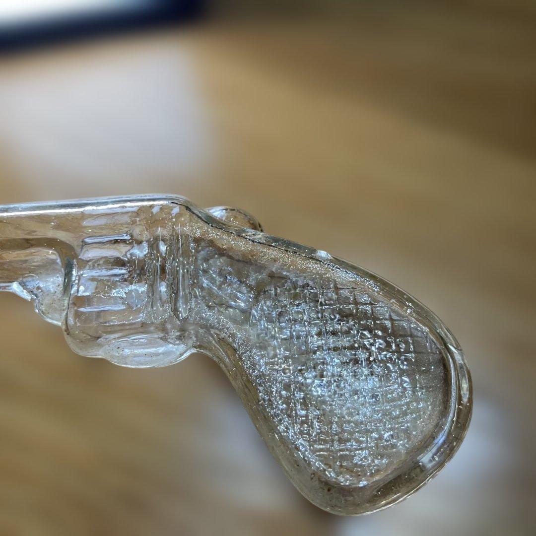 ピストル型金平糖瓶 レトロ瓶 駄菓子瓶 - メルカリ