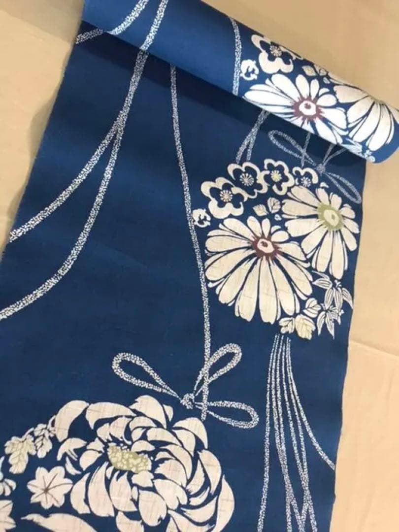 伝統工芸　長坂小紋染　八ッ目絣　源氏物語　40 オンラインショップ｜宮原紬株式会社｜京都にある紬織物問屋