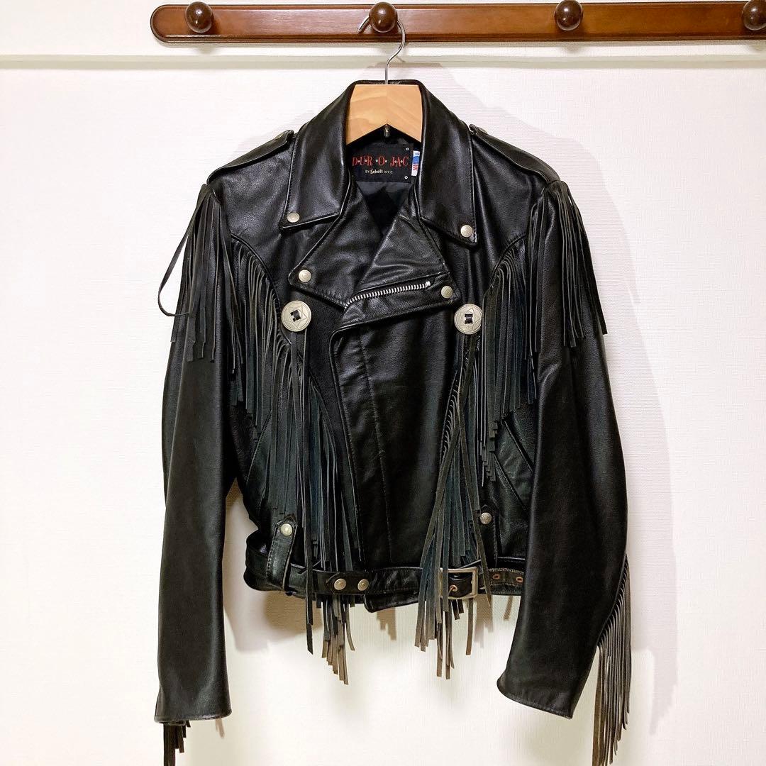 DUROJAC by Schott ダブルライダースジャケット USA製 38 - メルカリ