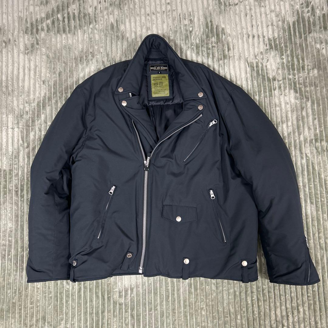 ROUGH AND RUGGED ジャケット　 『doubles』 DOUBLES【BLACK】｜ROUGH AND RUGGED｜MELTING POT（正規取扱店・通販）