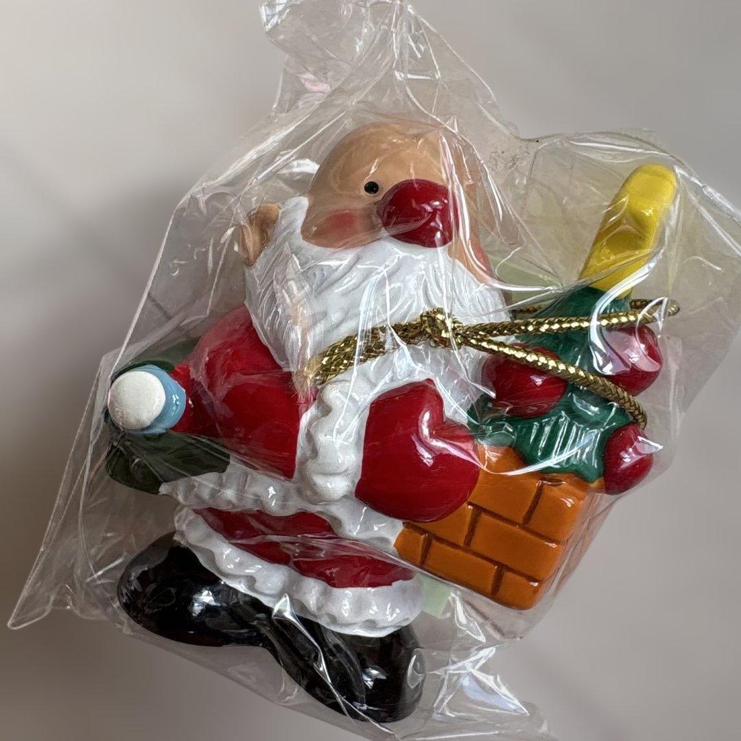 高島屋 チャリティー サンタ オーナメント4個セット サンタクロース