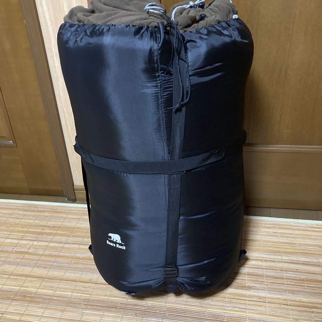 美品✨️Bears Rock 冬用ワイド寝袋 -30℃対応FX-503W 廃盤品