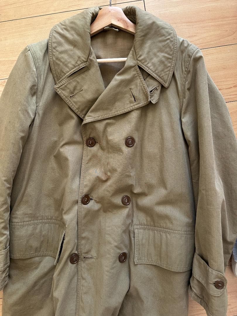 40s U.S.NAVY M-1943 マッキーノコート ジープコート L