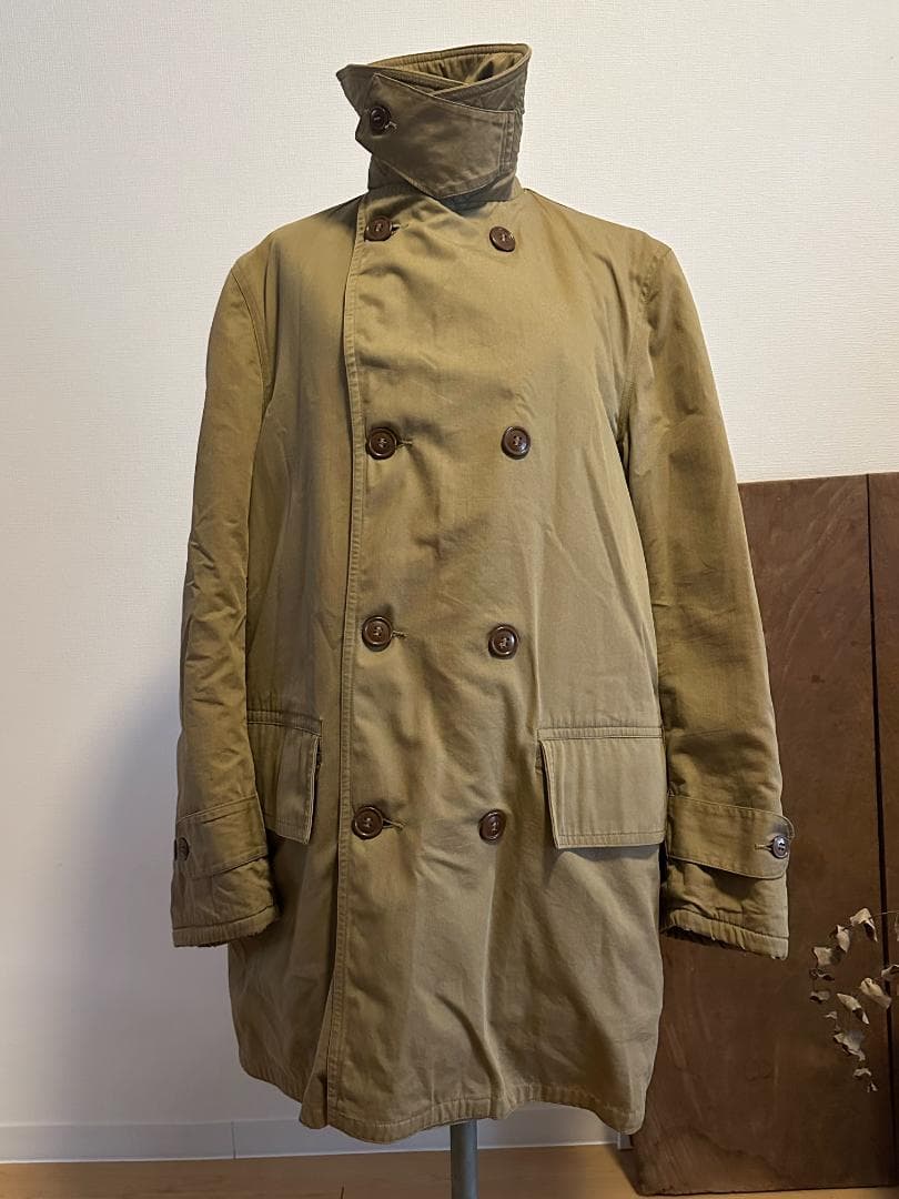 40s U.S.NAVY M-1943 マッキーノコート ジープコート L