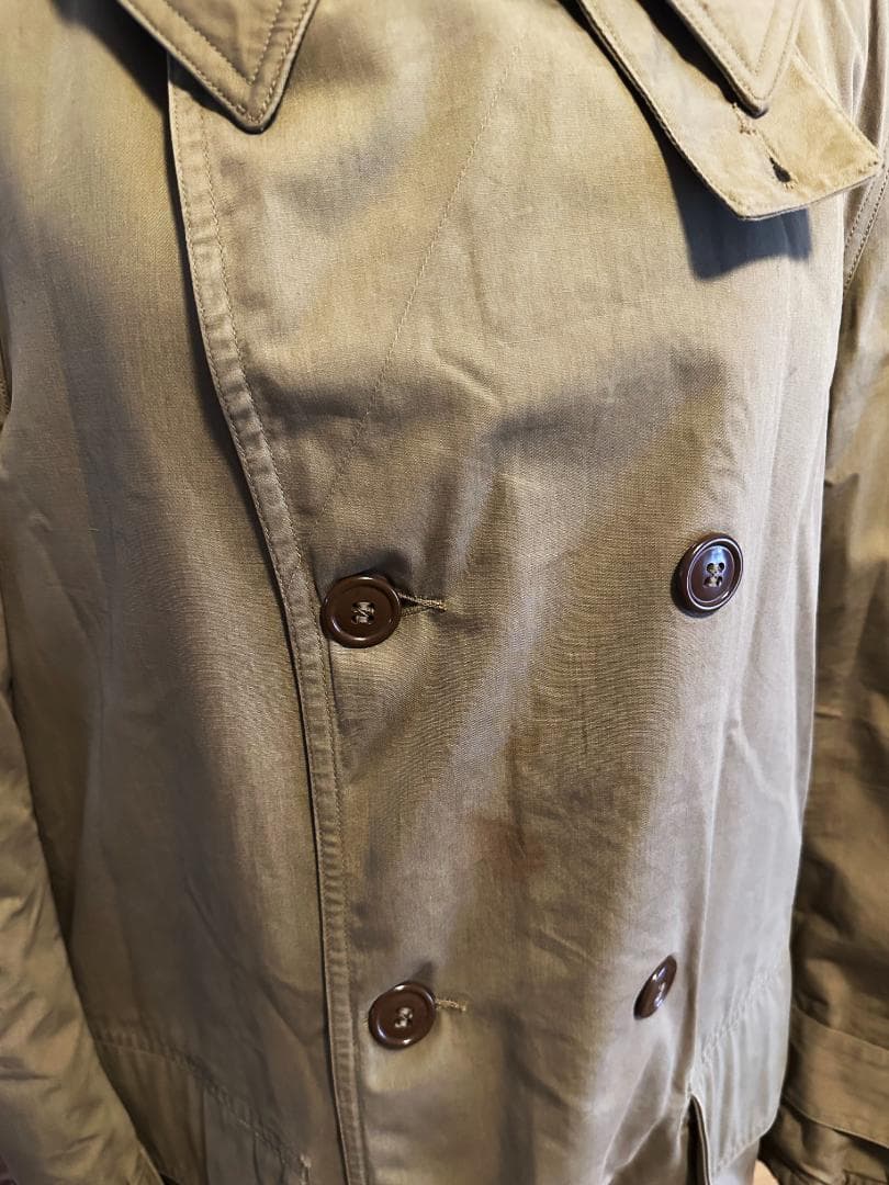 40s U.S.NAVY M-1943 マッキーノコート ジープコート L