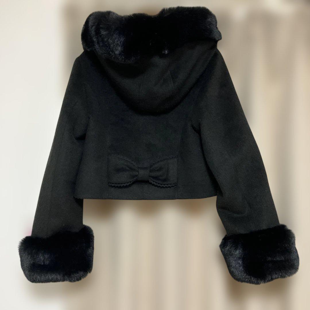 LIZ LISA ショートコート ブラック - メルカリ