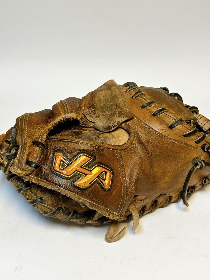 【即使用可！オイルメンテ済】ハタケヤマ キャッチャーミット　硬式用　オーダー ハタケヤマ キャッチャーミット 久 久シリーズ 硬式 キャッチャー