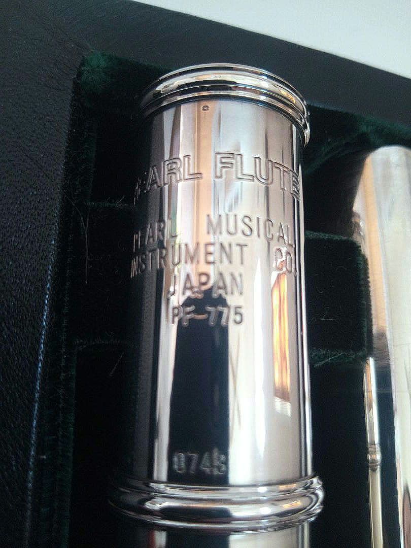 ♢最終価格♢超美品♢管体銀製♢Pearlフルート PF−775♢ポイント