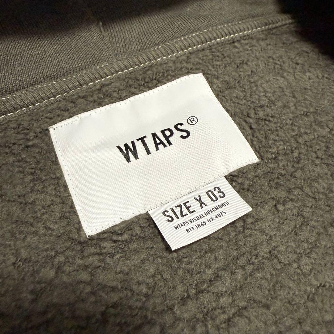 WTAPS BLANK ZIP HOODEDフルジップパーカー グレー L - メルカリ