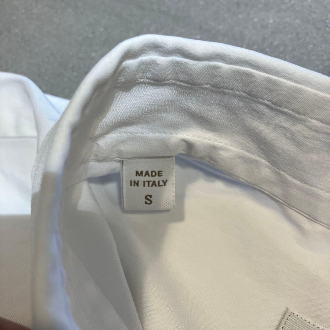 Brioni ドレスシャツ ストレッチブリオーニイタリア製ホワイト