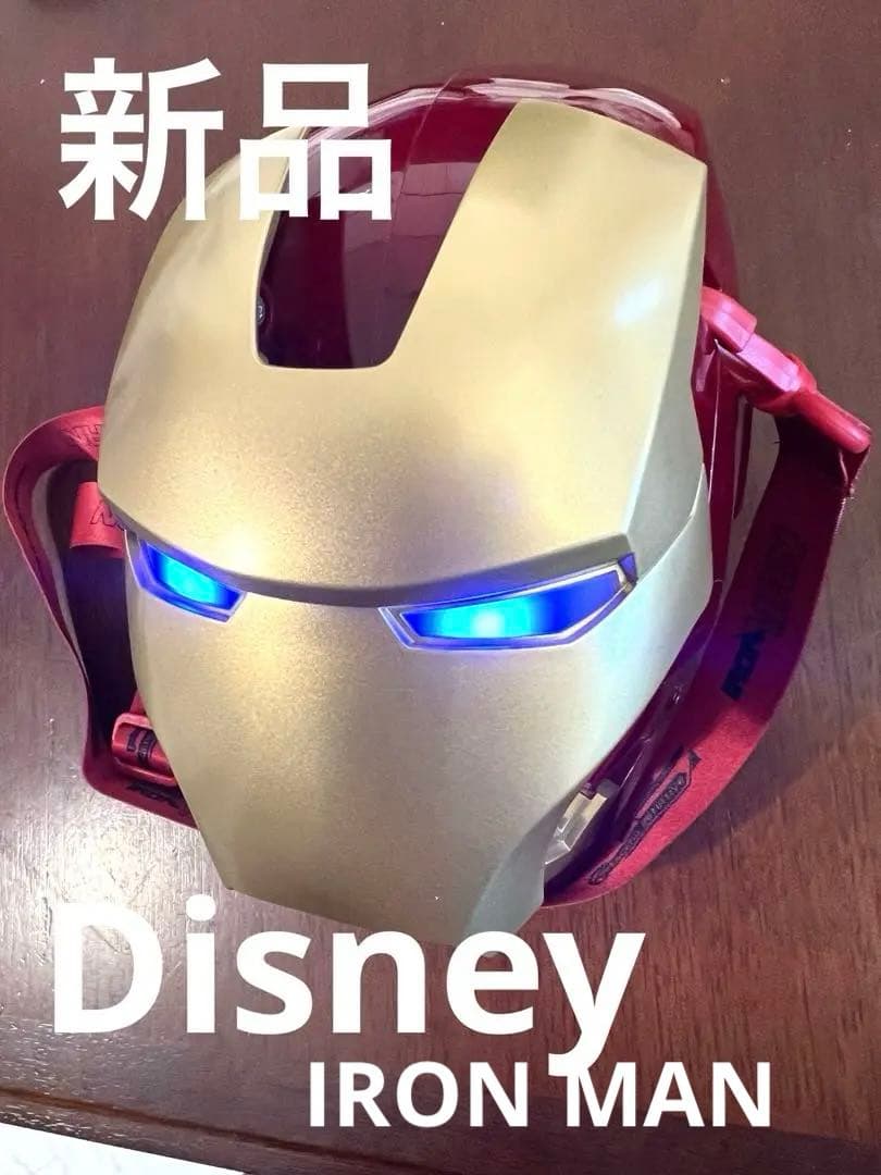 新品 上海 ディズニー アイアンマン 音 ライト付 ポップコーン
