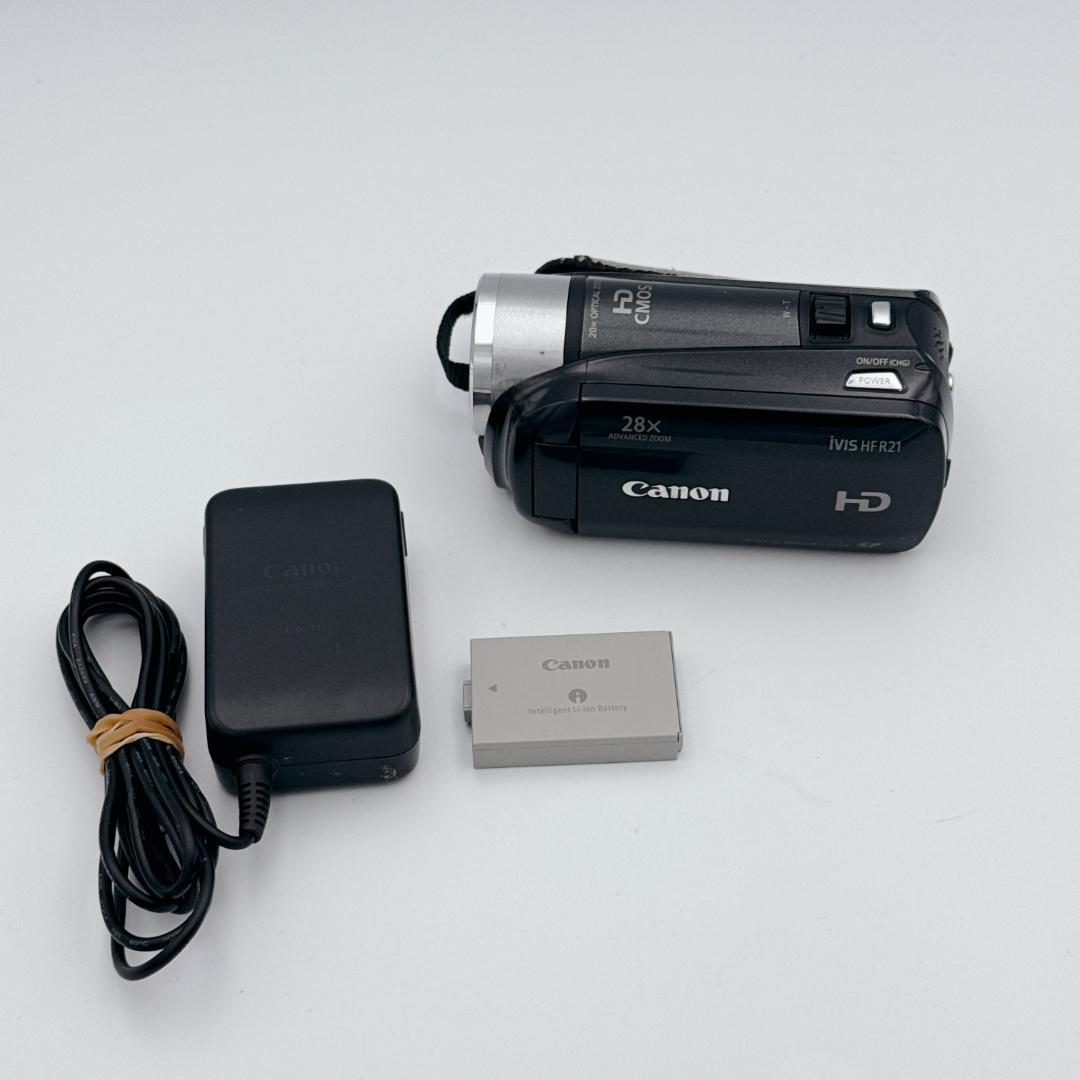 【概ね美品】Canon iVIS HF R21 デジタルビデオカメラ ブラック CANON iVIS HF R21 [ブラック] 価格比較 - 価格.com