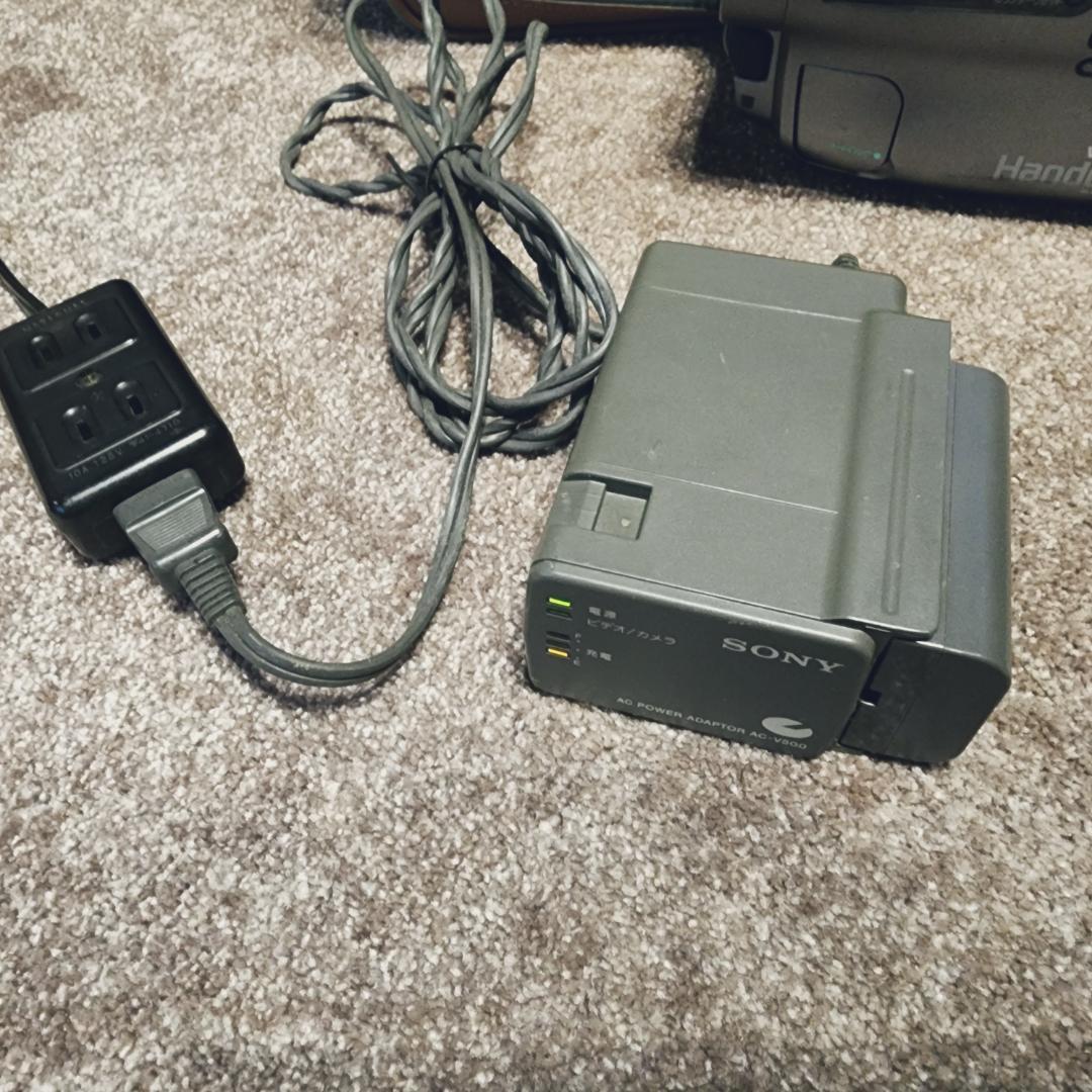 ☆動作確認済☆ SONY Hi8 高画質 ビデオカメラ 説明書 付き