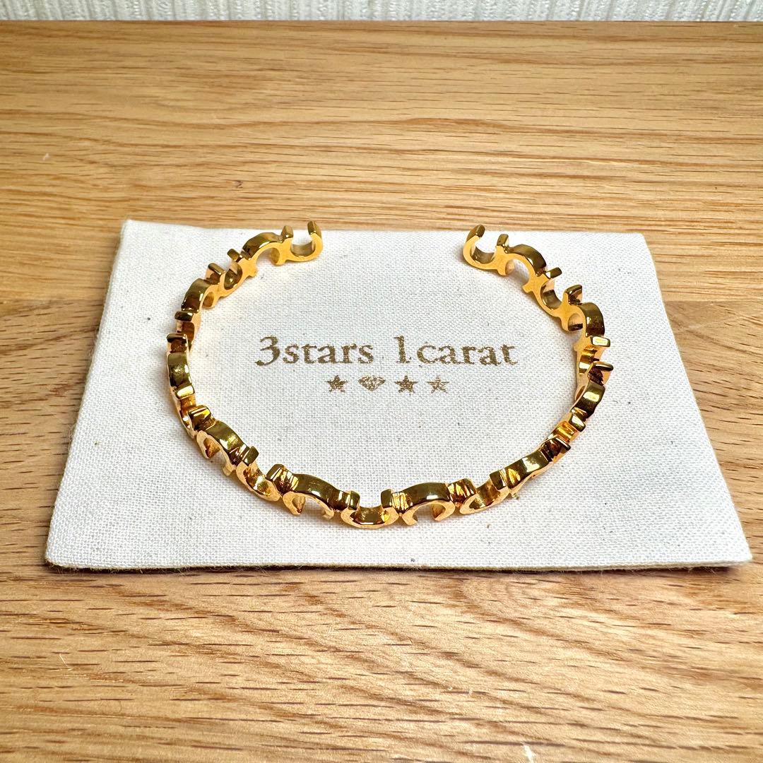 希少】203jewelryホースシューバングル 18Kコーティング ※修理済