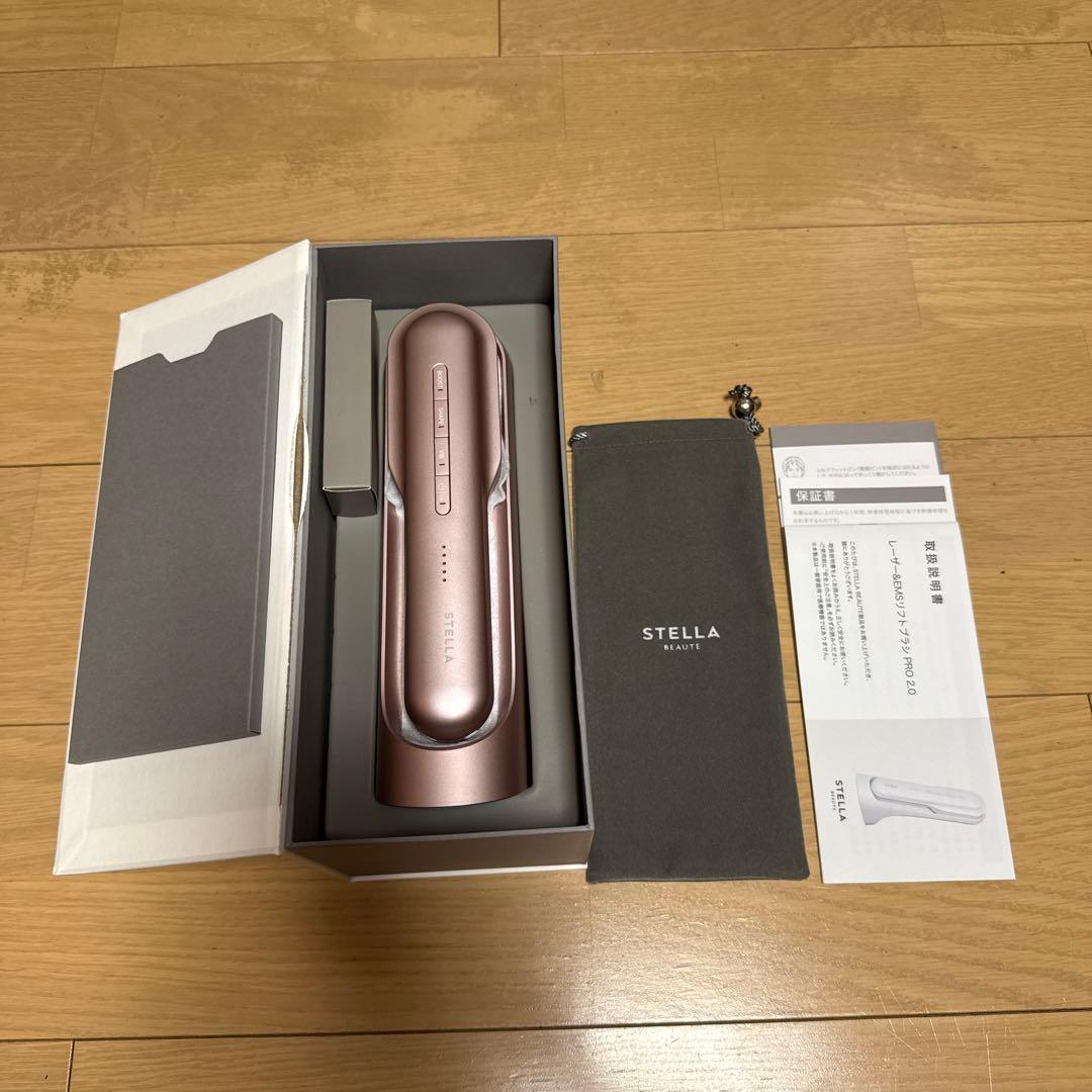【新品未使用】STELLABEAUTYレーザー&EMSリフトブラシ PRO2.0 レーザー&EMSリフトブラシ PRO 2.0