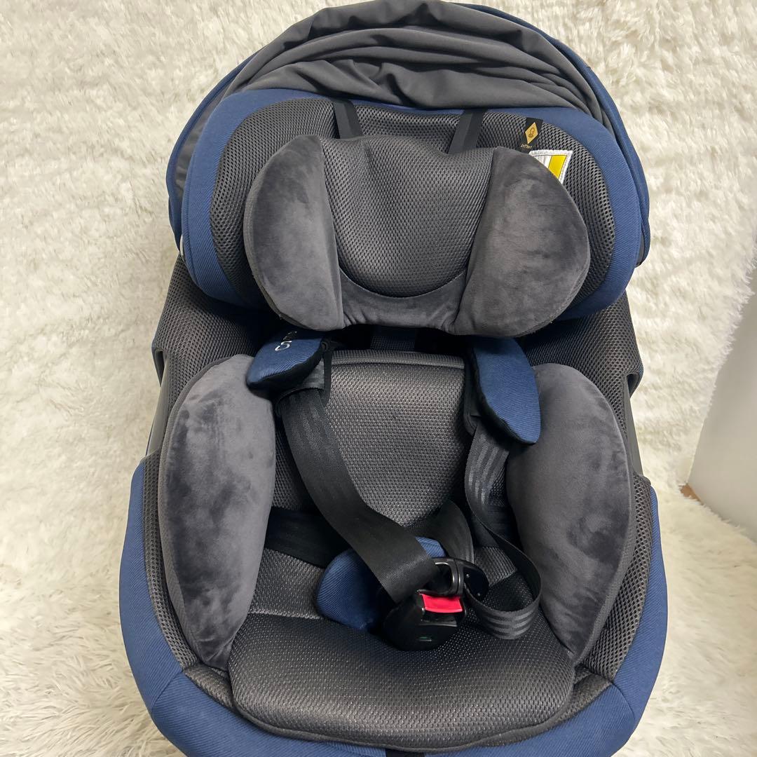 美品✨】コンビ THE S ZB-690エッグショック ISOFIX ネイビー - メルカリ
