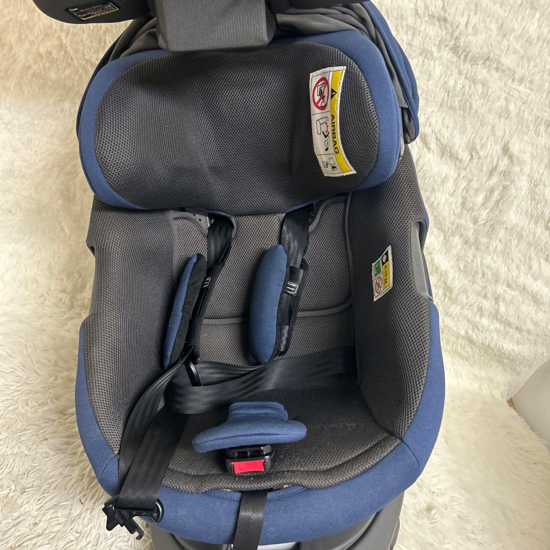 美品✨】コンビ THE S ZB-690エッグショック ISOFIX ネイビー - メルカリ