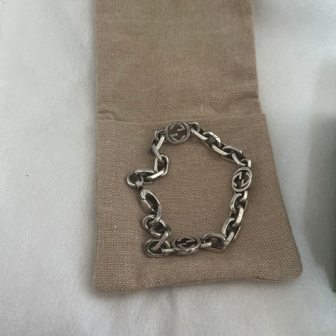 【郵便局さん専用】GUCCI インターロッキングGブレスレット すぐ届く・国内発送】GUCCI インターロッキングG ブレスレット (GUCCI