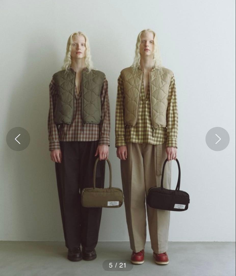 ニコアンド/『WILLIAM B.ELIOTT』/ドロストキルトベスト - メルカリ