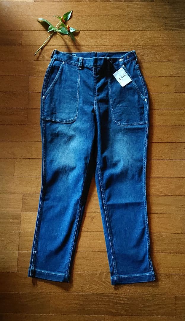 45R☆ライ麦デニムのストレッチ桃比女/インディゴ 重＊加工♪ - メルカリ