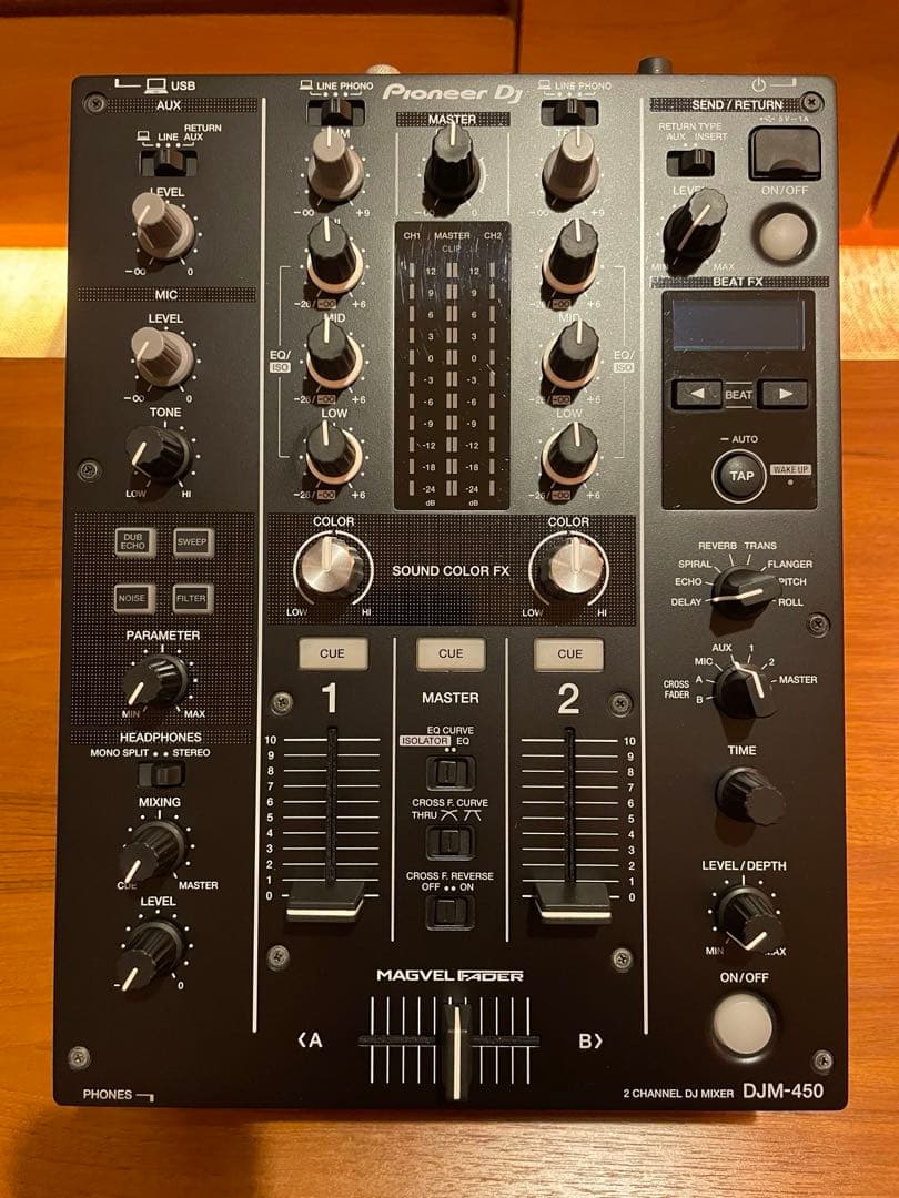 USED　2ch Dj ミキサー Pioneer DJ DJM-450 Pioneer DJ DJM-450 DJミキサー(クラブ常設機の基本機能・操作性を踏襲