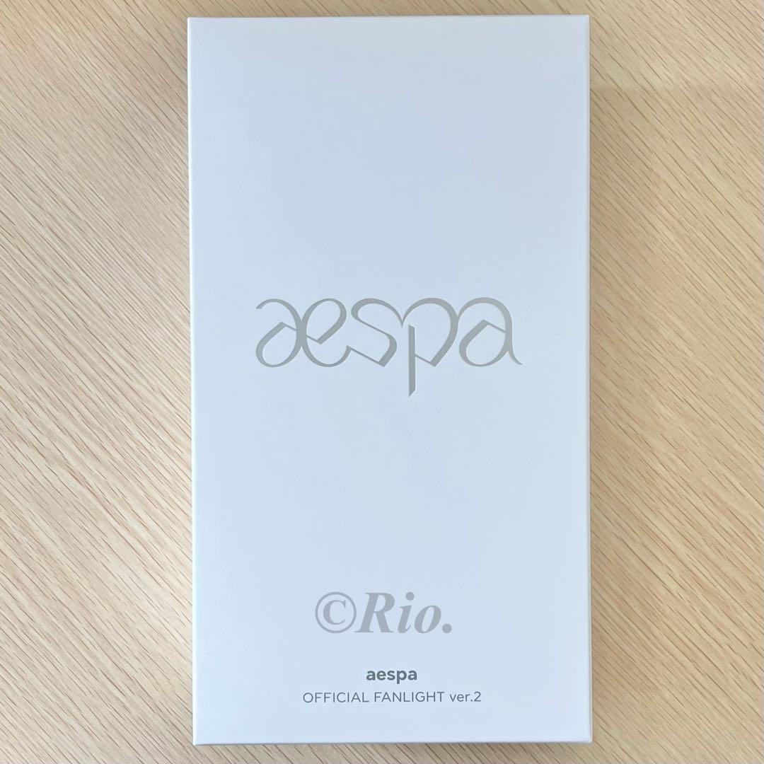 トレカ4枚付き aespa 公式 ペンライト VER.2 最新 新品 ver2 - メルカリ