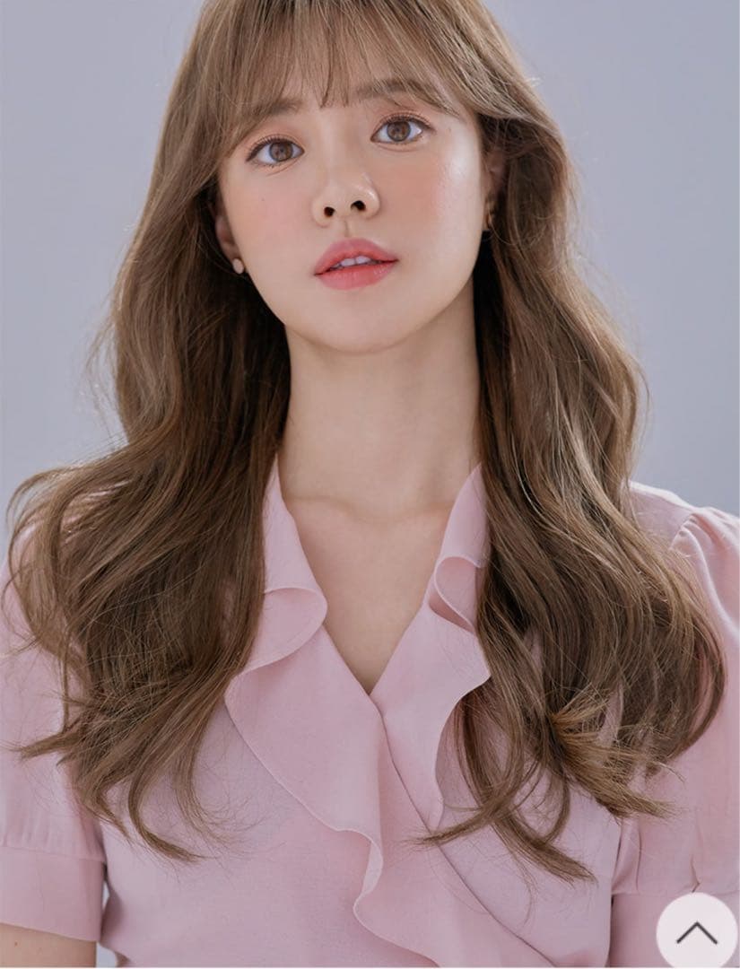 ピンクエイジ　フルウィッグ　ロング 総手植えフルウィッグ) ロングミディアム ハグパーマ（モースト原糸）