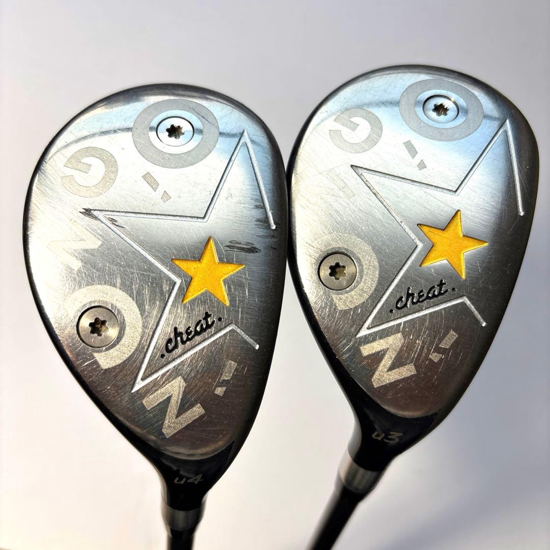 ジニコユーティリティ３番４番セット 楽天市場】ユーティリティ アイアン型（クラブ｜ゴルフ）：スポーツ