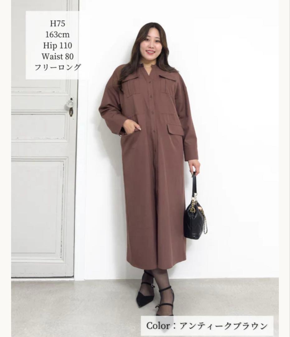 CINEMATIQ 元鈴木さん リアルフリードロストシャツワンピ CINEMATIQ 元鈴木さん リアルフリードロストシャツワンピ - メルカリ