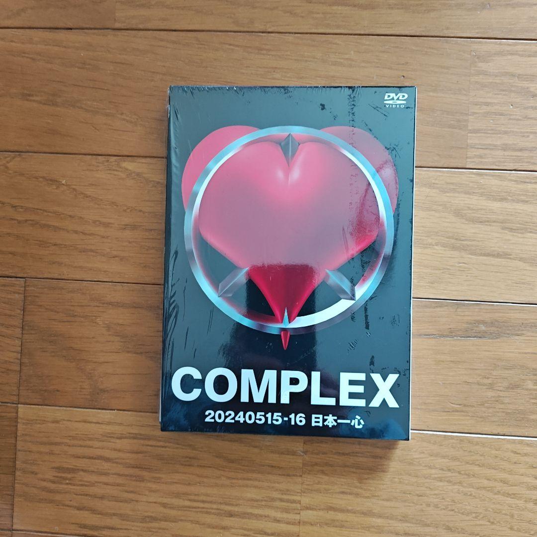 確実正規品 COMPLEX 20240515-16 日本一心 DVD COMPLEX（吉川晃司＆布袋寅泰）、2024年5月の東京ドーム公演をBD＆DVD