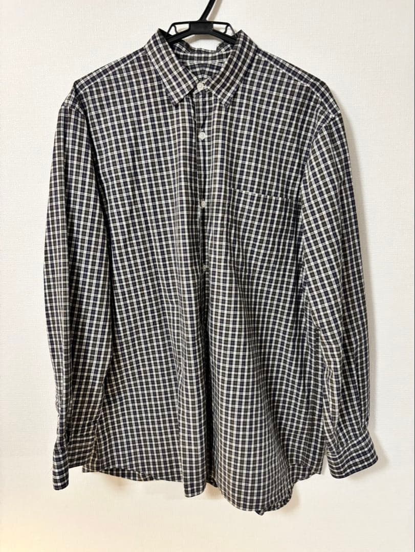 comoli 19ss タータンチェックシャツ　3 COMOLI 19ss限定 タータンチェックシャツ size 3 - メルカリ