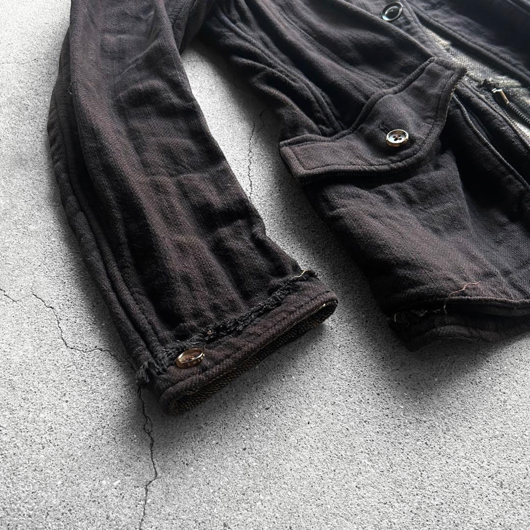 00's Archive 織柄 ジャガード リバーシブルジャケット 亜熱帯 平成