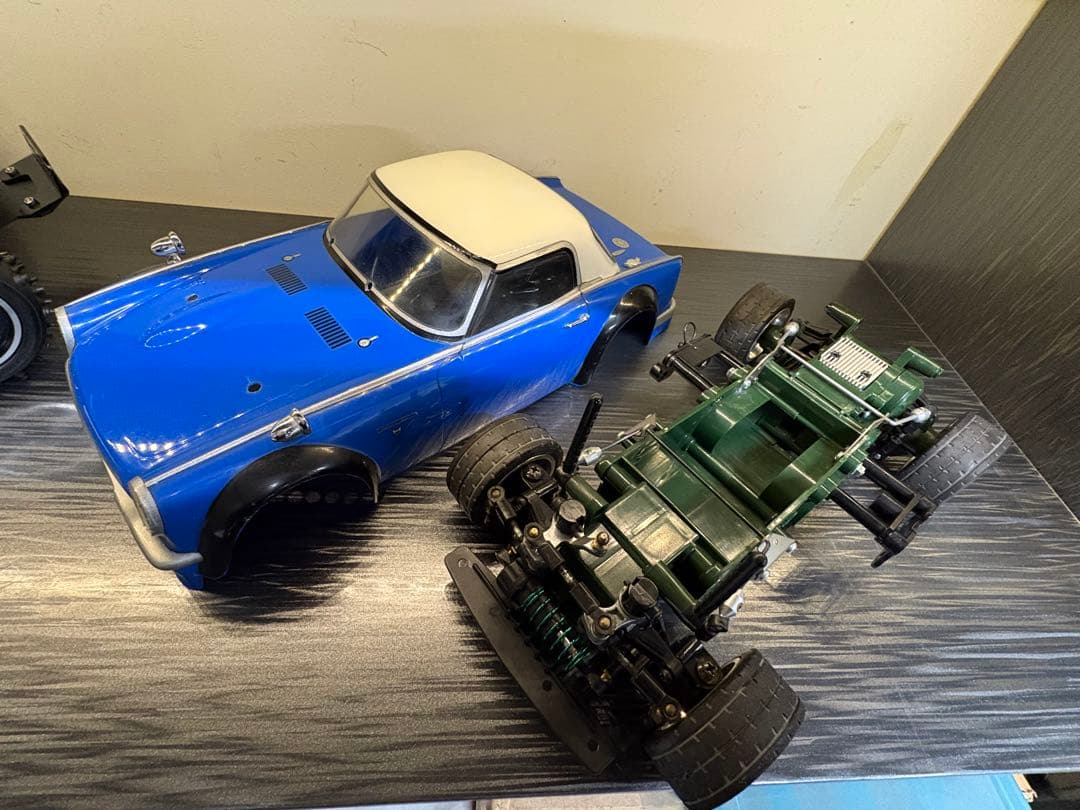 タミヤM01M02 シャーシ　ホンダS800ボディ Rc Honda S800 Racing M02 M-Chassis / Tamiya USA