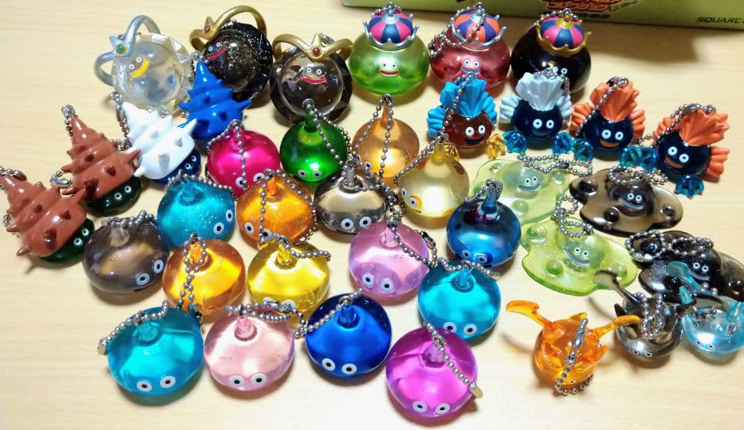 ドラゴンクエスト クリアフィギュアコレクション38個 ちょこっと レビュー ドラゴンクエスト クリアフィギュアコレクション
