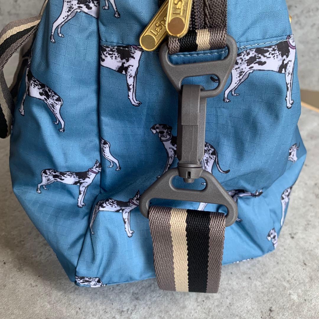 レア 完売品 LeSportsac 犬プリント ボストンバッグ 風間ゆみえ - メルカリ