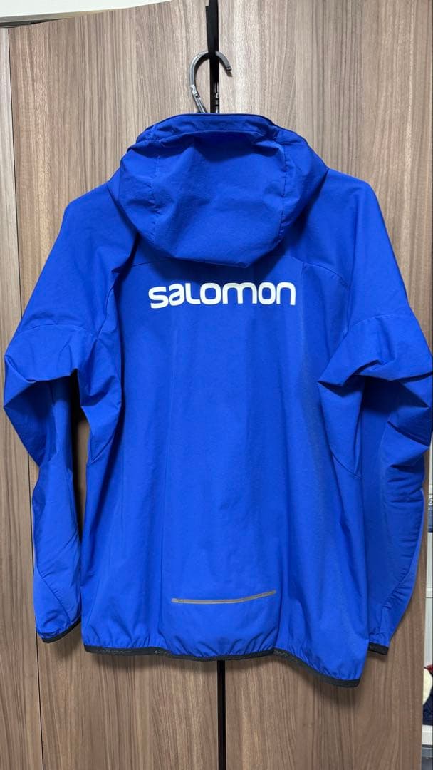 オンヨネ Salomonワッペン、 プリント入り ウィンブレ Lサイズ - メルカリ
